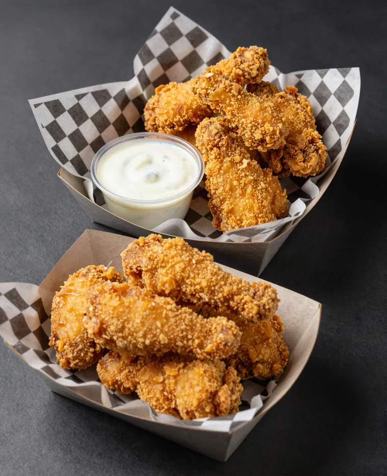 Pollo frito de BAFF, Chascomús (foto ilustrativa)